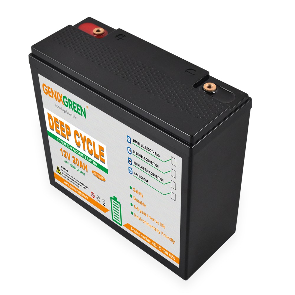 Genixenergy 12V 40ah Rechargeable Lithium Ion Batteries with Li-ion Battery Charger with UL/Ce/RoHS Certificate