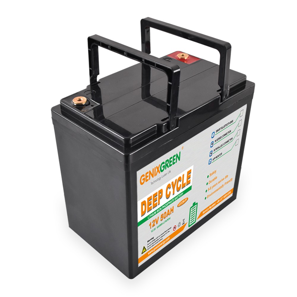 Factory Direct 12V Voltage and Free Maintenance Type AGM Deep Cycle Battery