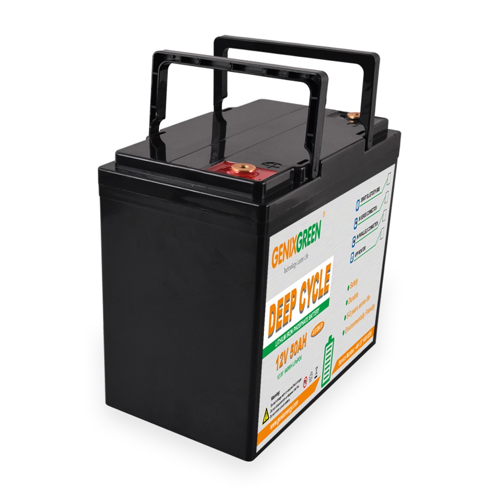 Factory Direct 12V Voltage and Free Maintenance Type AGM Deep Cycle Battery