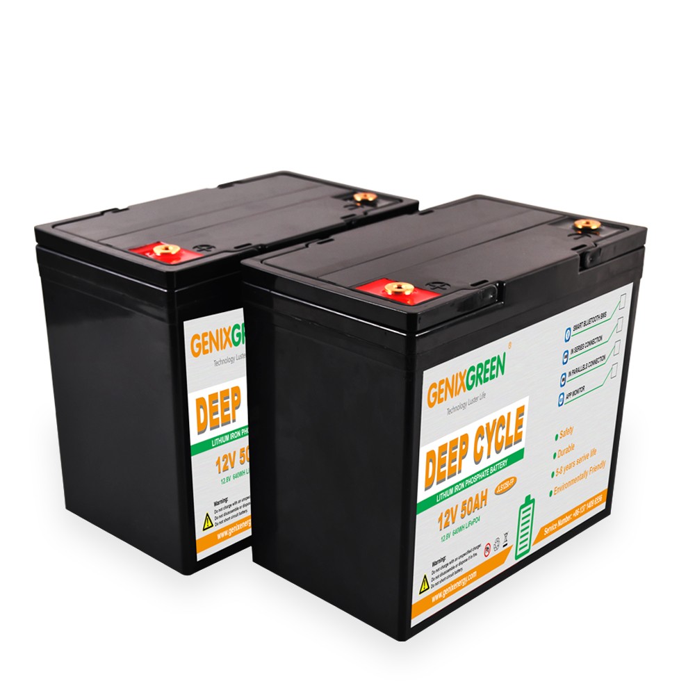 Factory Direct 12V Voltage and Free Maintenance Type AGM Deep Cycle Battery