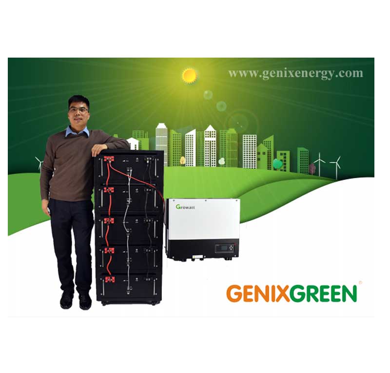 51.2V 50Ah LiFePo4 Energy Storage System ESS Power Generator Battery