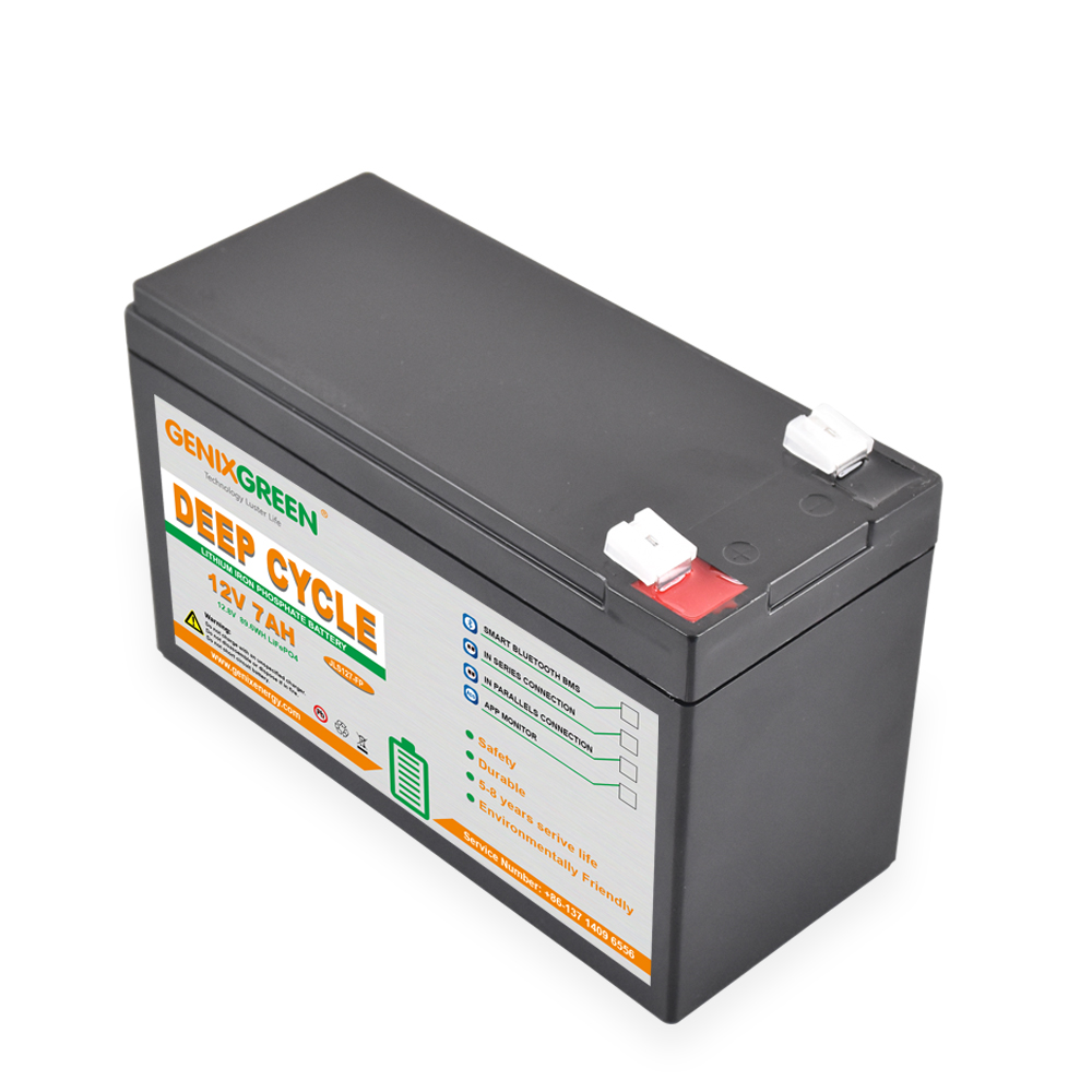 12v 7ah JLS-1207FP lifepo4 battery