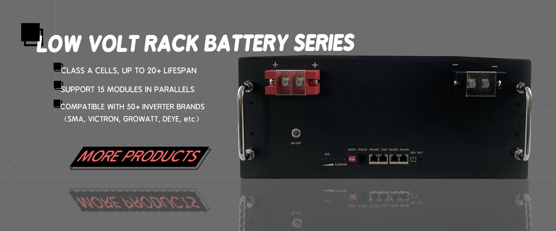 Rack LiFePO4 Battery Module