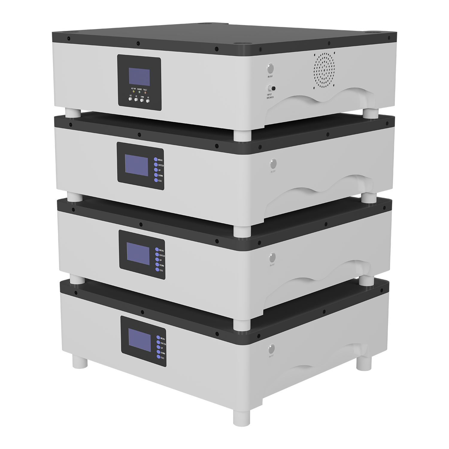 M-BOX1-All-in-one Off Grid ESS System 5KW Inverter LFP Battery Module Flexible Combination