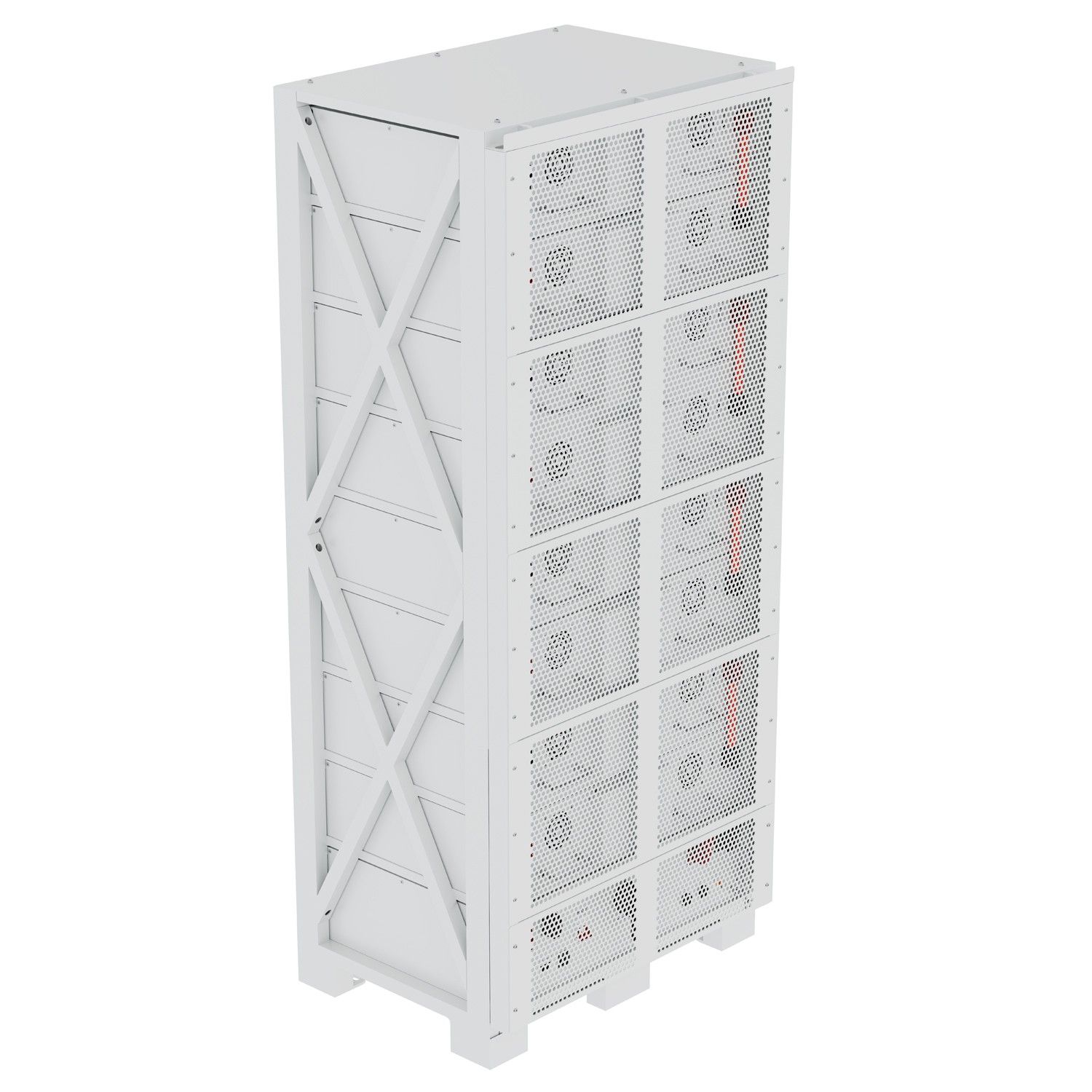 61.4KWH HV-614V100AH High Voltage Battery Energy Storage Solution