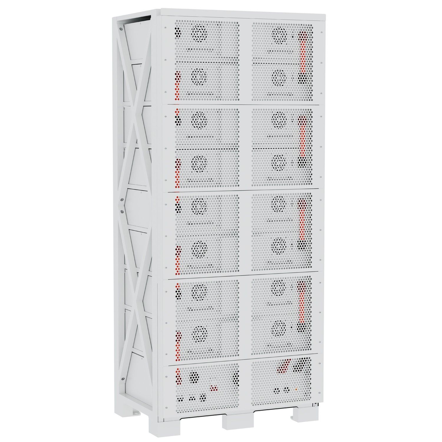 61.4KWH HV-614V100AH High Voltage Battery Energy Storage Solution