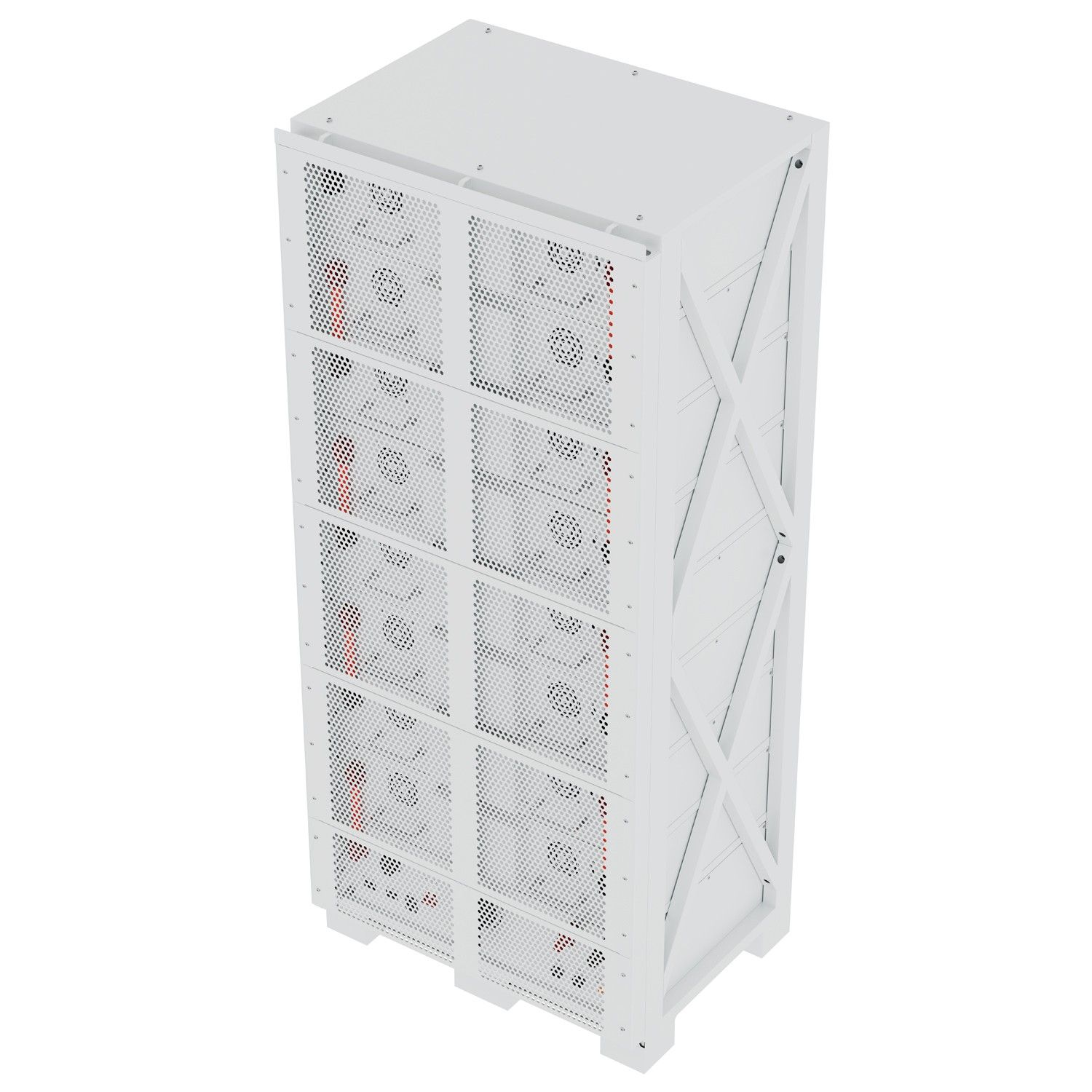 61.4KWH HV-614V100AH High Voltage Battery Energy Storage Solution