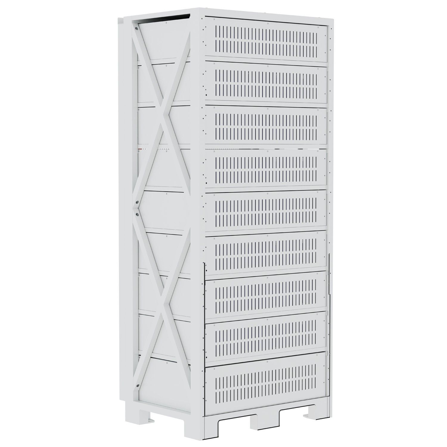 61.4KWH HV-614V100AH High Voltage Battery Energy Storage Solution